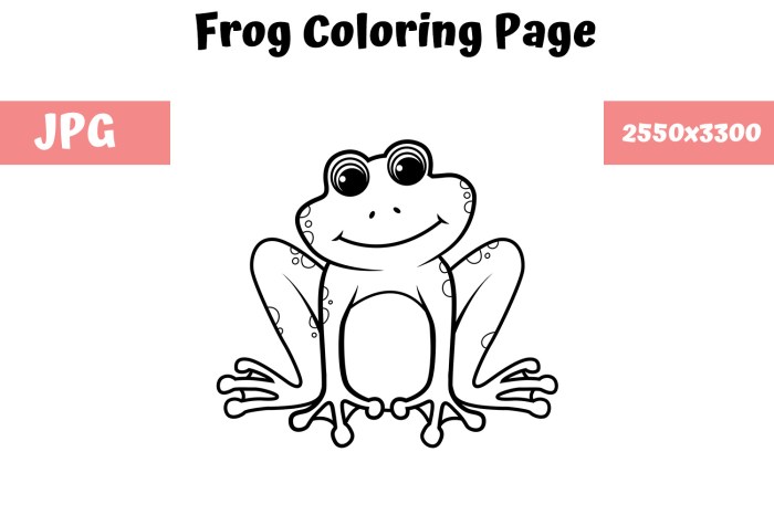 Froggin adventures coloring book