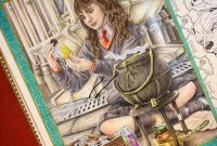 Harry potter coloring books