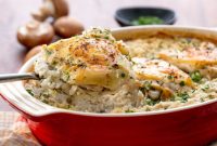 Chicken casserole with cream of mushroom soup recipe