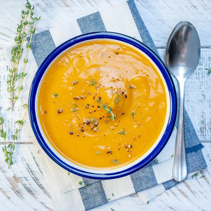 Butternut squash soup crockpot recipe