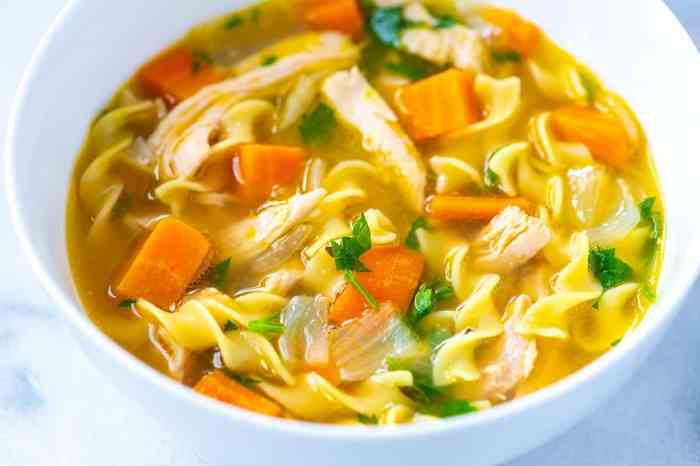 Chciken noodle soup recipe