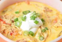 Chicken enchilada soup crockpot recipe