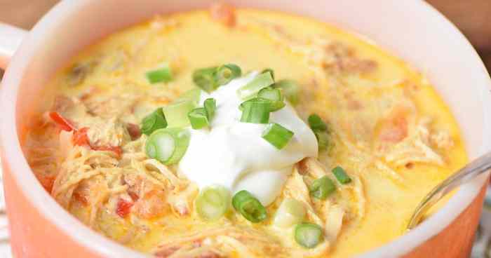 Chicken enchilada soup crockpot recipe