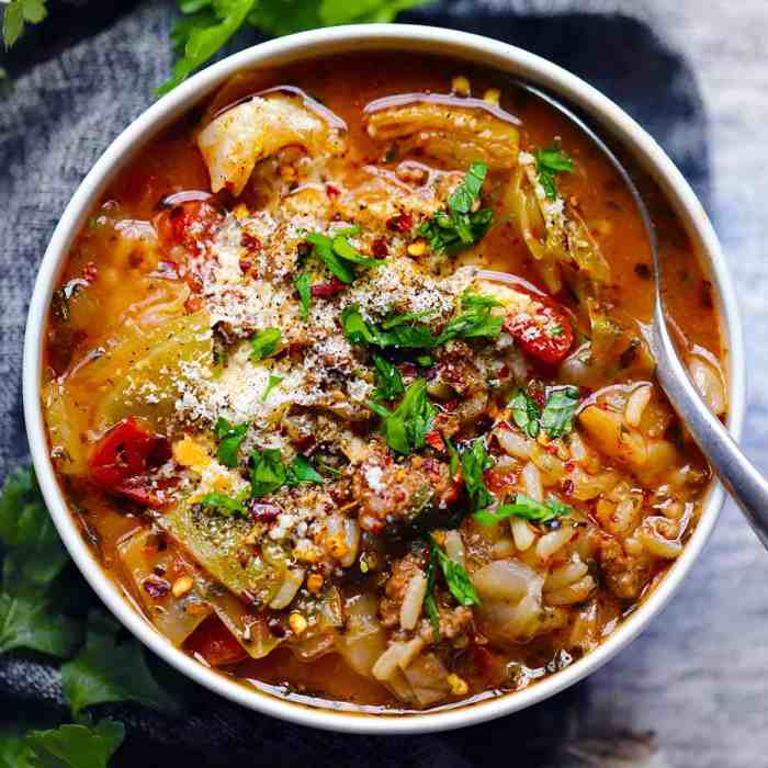 Cabbage soup recipe without tomatoes