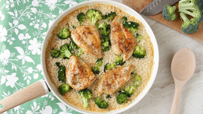 Campbell soup chicken and rice recipe with broccoli