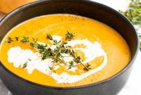 Butternut ginger squash soup recipe